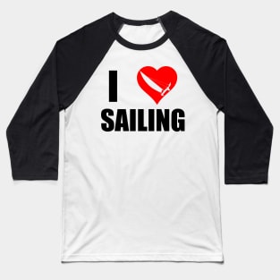 I love sailing on catamarans Baseball T-Shirt